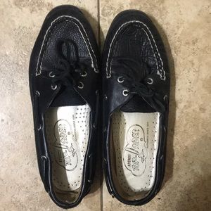 Black Sperry Top-Sider